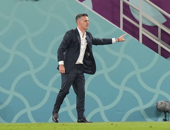 QAT, World Cup FIFA 2022, Group F, Belgium vs Canada 23 11 2022, Khalifa International Stadium, Doha, QAT, World Cup FIFA 2022, Group F, Belgium vs Canada, in picture Canada s English coach John Herdman nordphotoxGmbHx xBratic nph00250