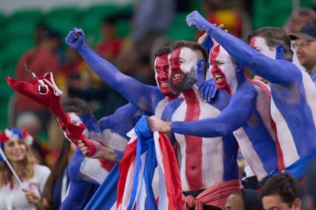 RECORD DATE NOT STATED FIFA World Cup, WM, Weltmeisterschaft, Fussball Qatar 2022 Spain vs Costa Rica Fans o Aficion during the game Spain vs Costa Rica, Corresponding to Group E of the FIFA World Cup Qatar 2022, at Al Thumama Stadium, Doha, November 23, 2022. <br><br> Fans o Aficion durante el partido Espana vs Costa Rica, correspondiente al Grupo E de la Copa Mundial de la FIFA Qatar 2022, en el Estadio Al Thumama, Doha, 23 de noviembre de 2022. DOHA DOHA QATAR  Copyright: xCristianxdexMarchenax 20221123_7981