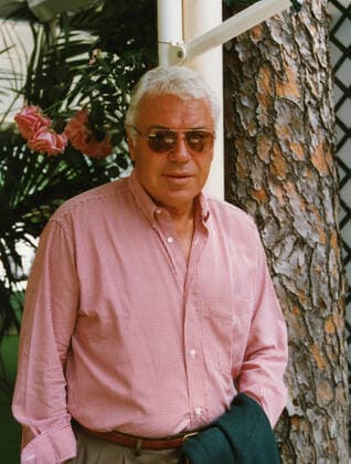 Italian former tennis player Nicola Pietrangeli, 1990s 