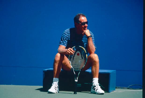 American tennis coach Nick Bollettieri, 1995 