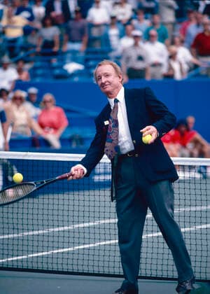 Australian tennis player Rod Laver, Wimbledon, UK 2000 