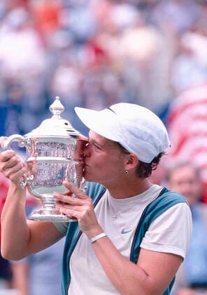 American tennis player Lindsay Davenport, US Open 1998 