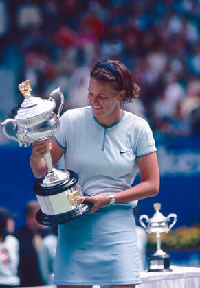 American tennis player Lindsay Davenport, Australian Open 1999 
