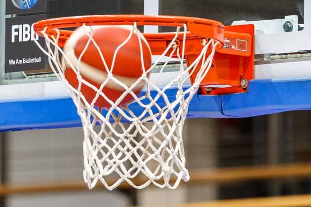 Ball in the trap icon image, basket shot, 11 24 2022, Weissenfels Germany , Basketball, FIBA Women s Eurobasket Qulifiers, GER BIH xprx