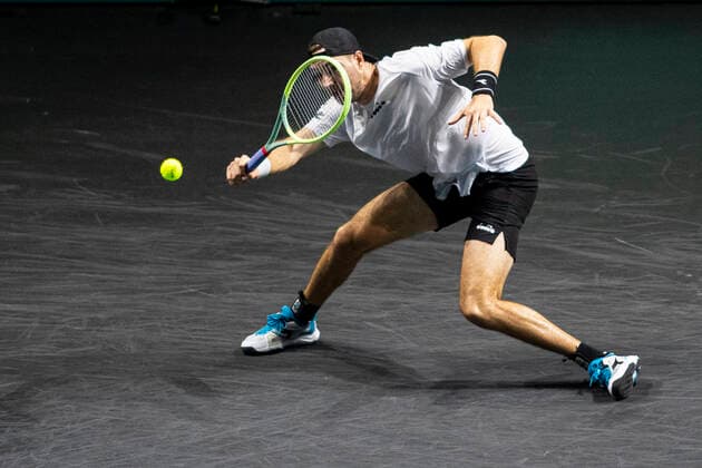 Jan Lennard Struff of Germany ESP, Germany vs Canada, Tennis Davis Cup, Quarter Finals, 24 11 2022 ESP, Germany vs Canada, Tennis Davis Cup, Quarter Finals, 24 11 2022 Malaga Copyright: xEibner-Pressefoto OmarxArnaux EP_EER