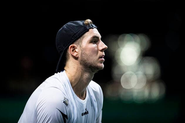 Jan Lennard Struff of Germany ESP, Germany vs Canada, Tennis Davis Cup, Quarter Finals, 24 11 2022 ESP, Germany vs Canada, Tennis Davis Cup, Quarter Finals, 24 11 2022 Malaga Copyright: xEibner-Pressefoto OmarxArnaux EP_EER