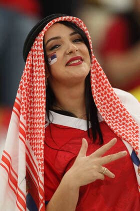 SERBIA vs BRAZIL Supporters football Serbia vs Brazil FIFA World Cup, WM, Weltmeisterschaft, Fussball 2022 stadium Lusail, Doha,Qatar 20.11.2022 Foto: FOOTBALL, SERBIA, BRAZIL, WORLD CUP, QATAR 2022 Doha Lusail stadium Qatar Copyright: xMarkoxMetlas xMNxPressx