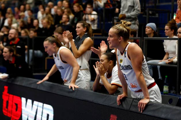 24 11 2022, Qualification FIBA Basketball Women European Championship 2023, Germany Bosnia and Herzegovina, 13, Leonie Fiebich, Germany Weißenfels Stadthalle Weißenfels Sachsen Anhalt Germany