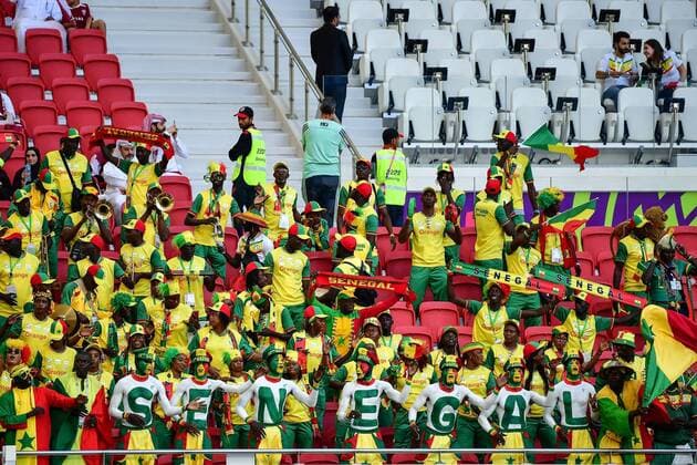RECORD DATE NOT STATED FIFA World Cup, WM, Weltmeisterschaft, Fussball Qatar 2022 Qatar vs Senegal Fans o Aficion during the game Qatar vs Senegal, Corresponding to Group A of the FIFA World Cup Qatar 2022, on Al Thumama Stadium, Doha, November 25, 2022. <br><br> Fans o Aficion durante el partido Catar vs Senegal, correspondiente al Grupo A de la Copa Mundial de la FIFA Qatar 2022, en el Estadio Al Thumama, Doha, el 25 de noviembre de 2022. DOHA QATAR QATAR  Copyright: xIsaacxOrtizx 20221125_10387