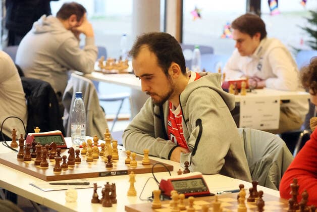26 11 22 chess Bundesliga Germany, Deizisau, 26 11 2022, chess, Bundesliga Alvar Alsonso Rosell FC Bayern Munich
