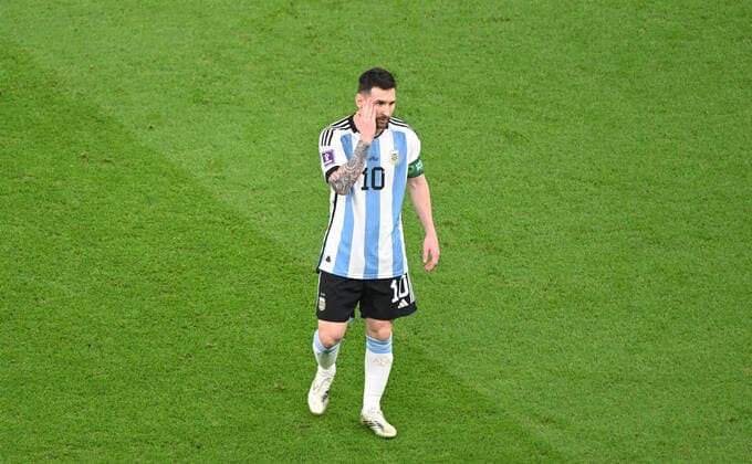 Football, Men, 2022 23 season, World Cup in Qatar, Group C 2 matchday , Argentina Mexico at Lusail Iconic Stadium in Lusail, Lionel Messi Argentina , 26 11 2022, Copyright: xMatthiasxKochx