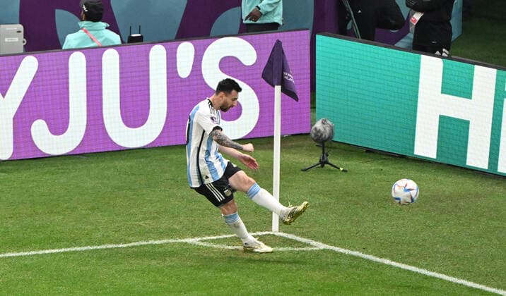 Football, Men, 2022 23 season, World Cup in Qatar, Group C 2 matchday , Argentina Mexico at Lusail Iconic Stadium in Lusail, Lionel Messi Argentina , 26 11 2022, Copyright: xMatthiasxKochx