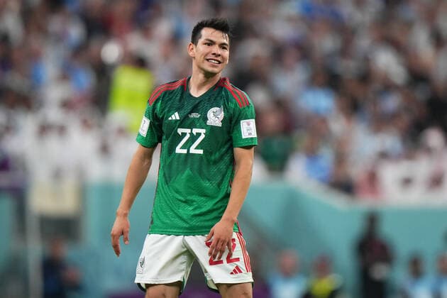 QAT: Argentina - Mexico. FIFA World Cup, WM, Weltmeisterschaft, Fussball Qatar 2022 Lozano of Mexico during the FIFA World Cup Qatar 2022 match, Group C, between Argentina and Mexico played at Lusail Stadium on Nov 26, 2022 in Lusail, Qatar. Copyright: xBaguxBlancox xPRESSINx WC_221126_599