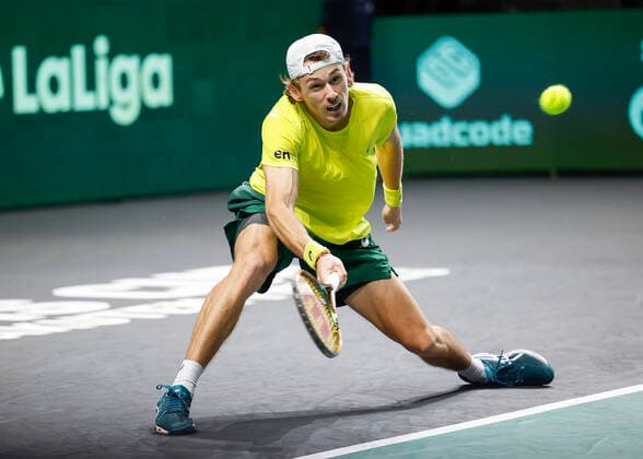 Alex De Minaur AUS Davis Cup Final 2022, Palacio de Deportes JosÃ Copyright: xJuergenxHasenkopfx