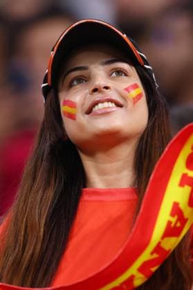 Spain fans (ESP), NOVEMBER 27, 2022 - Football Soccer : FIFA World Cup, WM, Weltmeisterschaft, Fussball Qatar 2022 Group E match between Spain 1-1 Germany at Al Bayt Stadium in Al Khor, Qatar.  (204880084)