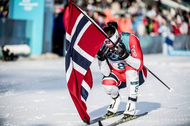 Marit Björgen, Norge, tog guld vid Vinter-OS 2018 i Pyeongchang, Sydkorea. Tremilen, längskidor. 2018-02-25 (c) ORRE PONTUS Aftonbladet IBL Bildbyra * * * EXPRESSEN OUT * * * AFTONBLADET 85527 Stockholm Sverige skidor x2512x *** Marit Björgen, Norway, took gold at the 2018 Winter Olympics in Pyeongchang, South Korea Tremilen, längskidor 2018 02 25 c ORRE PONTUS Aftonbladet IBL Bildbyra EXPRESSEN OUT AFTONBLADET 85527 Stockholm Sweden ski x2512x  Copyright: xPontusxOrre Aftonbladet TTx Vinter-OS 2018