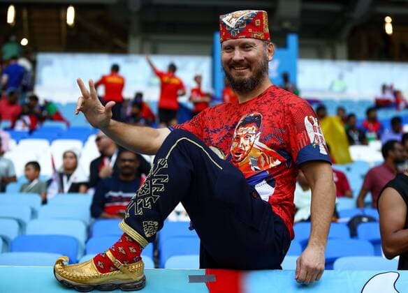 FIFA World Cup 2022, Cameroon - Serbia, Fans before the match