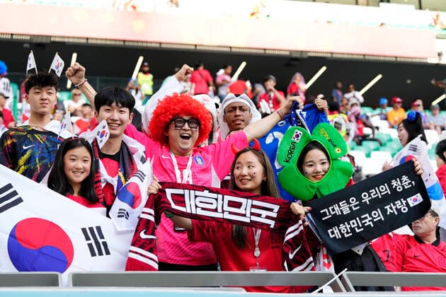 FIFA World Cup 2022, South Korea - Ghana, Fans before the match