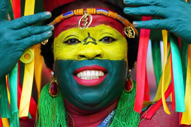 Mandatory Credit: Photo by Javier Garcia Shutterstock (13634927s) Colourful Ghana fans pre-match enjoy the build up Korea Republic v Ghana, FIFA World Cup, WM, Weltmeisterschaft, Fussball 2022, Group H, Football, Education City Stadium, Doha, Qatar - 28 Nov 2022 Editorial Use Only Korea Republic v Ghana, FIFA World Cup 2022, Group H, Football, Education City Stadium, Doha, Qatar - 28 Nov 2022 Editorial Use Only  Copyright: xJavierxGarcia Shutterstockx 13634927s