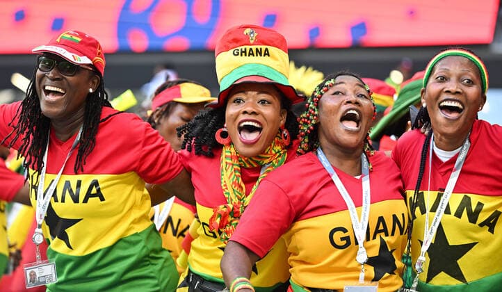 (221128) -- AL RAYYAN, Nov. 28, 2022 -- Fans are seen before the Group H match between South Korea and Ghana at the 2022 FIFA World Cup, WM, Weltmeisterschaft, Fussball at Education City Stadium in Al Rayyan, Qatar, Nov. 28, 2022. ) (SP)QATAR-AL RAYYAN-2022 WORLD CUP-GROUP H-KOR VS GHA XiaoxYijiu 