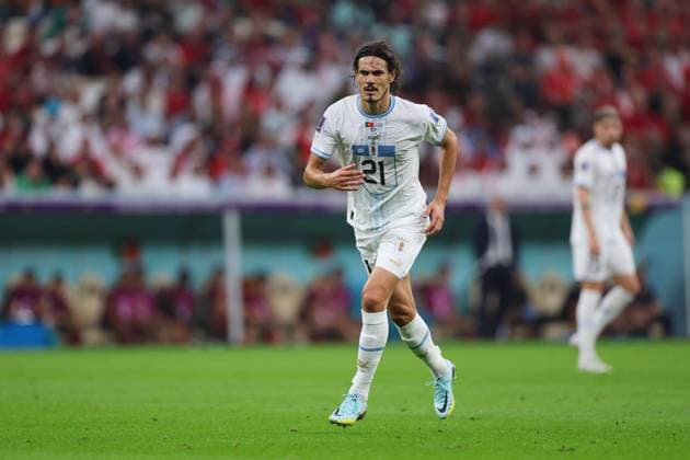 Edinson Cavani (URY), NOVEMBER 28, 2022 - Football Soccer : FIFA World Cup, WM, Weltmeisterschaft, Fussball Qatar 2022 Group H match between Portugal 2-0 Uruguay at Lusail Stadium in Lusail, Qatar.  (204996627)