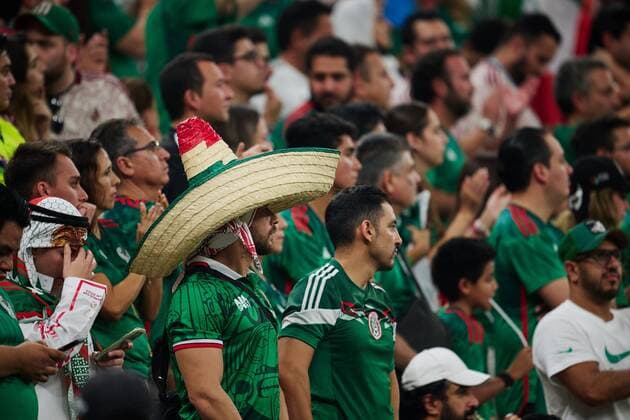 RECORD DATE NOT STATED FIFA World Cup, WM, Weltmeisterschaft, Fussball Qatar 2022 Saudi Arabia vs Mexico Fans o Aficion during the game Saudi Arabia vs Mexican national team, Nationalteam (Mexico), Corresponding to Group C of the FIFA World Cup Qatar 2022, at Lusail Stadium, Lusail, Doha, on November 30, 2022. <br><br> Fans o Aficion durante el partido Arabia Saudi vs Seleccion Nacional Mexicana (Mexico), correspondiente al Grupo C de la Copa Mundial de la FIFA Qatar 2022, en el Estadio Lusail, Lusail, Doha, el 30 de noviembre de 2022. LUSAIL DOHA QATAR  Copyright: xJorgexMartinezx 20221130_17229