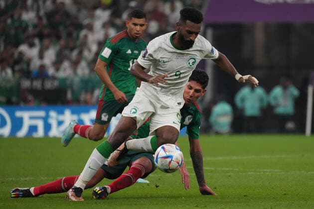 DOHA (QATAR), 11 30 2022 - WORLD CUP SAUDI ARABIA vs MEXICO - Match between Saudi Arabia vs Mexico, for the first phase of the Qatar FIFA World Cup, WM, Weltmeisterschaft, Fussball held at Lusail stadium, in Doha, this Wednesday (30). Photos by Alexandre Brum Ag. frame 31119 (Alexandre Brum Ag. Enquadrar SPP) Copyright: xAlexandrexBrum Ag.xEnquadrarx xSx spp-en-AlBrEn-DSC03823