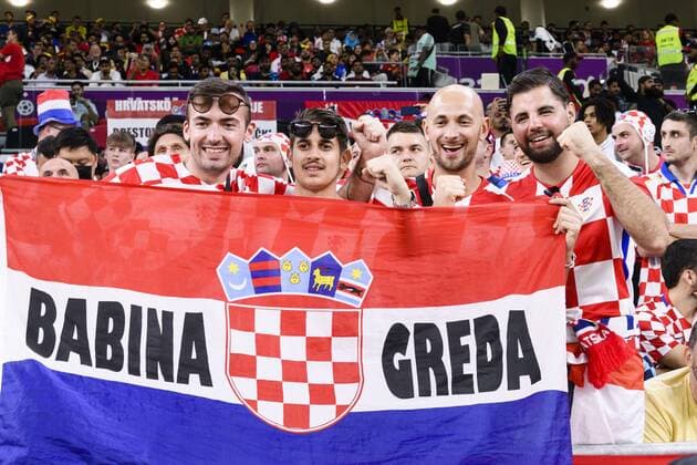 RECORD DATE NOT STATED FIFA World Cup, WM, Weltmeisterschaft, Fussball Qatar 2022 Croatia vs Belgium Fans o Aficion during the game Croatia vs Belgium, Corresponding to Group F of the FIFA World Cup Qatar 2022, at Ahmad Bin Ali Stadium, Al Rayyan, Doha, December 01, 2022. <br><br> Fans o Aficion durante el partido Croacia vs Belgica, correspondiente al Grupo F de la Copa Mundial de la FIFA Qatar 2022, en el Estadio Ahmad Bin Ali, Al Rayyan, Doha, 01 de Diciembre de 2022. AL RAYYAN DOHA QATAR  Copyright: xMarcioxMachadox 20221201_267