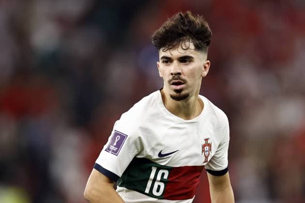 DOHA Vitinha of Portugal during the FIFA World Cup Qatar 2022 group H match between South Korea and Portugal at Education City Stadium on December 2, 2022 in Doha, Qatar AP Dutch Height MAURICE OF STONE FIFA World Cup Qatar 2022 2022 xVIxANPxSportx xMauricexvanxSteenxWKxIVx 458770347 originalFilename: 458770347.jpg
