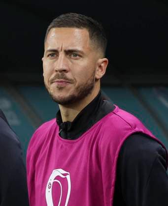Football - 2022 FIFA World Cup, WM, Weltmeisterschaft, Fussball Qatar - Group F - Round Three - Croatia vs Belgium - Ahmed Ali Bin Stadium, Ar Rayyan - Thursday 1st December 2022 Eden Hazard of Belgium seen before the game 