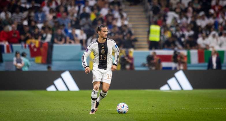 Doha, Qatar 1st Dec, 2022 Leroy Sane Germany Costa Rica Germany Costa Rica Germany World Cup 2022 in Qatar 01 12 2022 Credit Moritz Müller