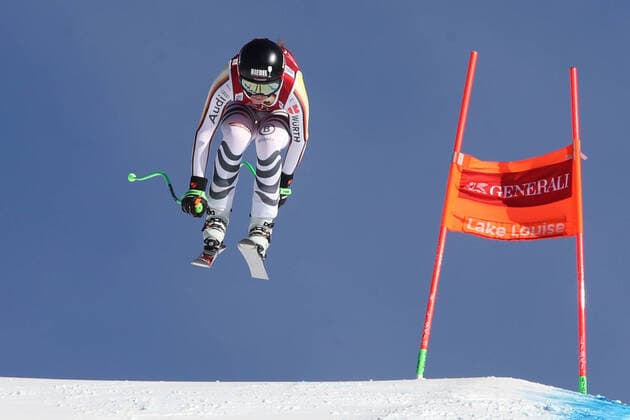 Bilder des Jahres, Sport 12 Dezember Sport Themen der Woche KW48 Sport Bilder des Tages ALPINE SKIING - FIS WC Lake Louise LAKE LOUISE,CANADA,03.DEC.22 - ALPINE SKIING - FIS World Cup, downhill, ladies. Image shows Kira Weidle (GER).  GEPAxpictures xMathiasxMandl