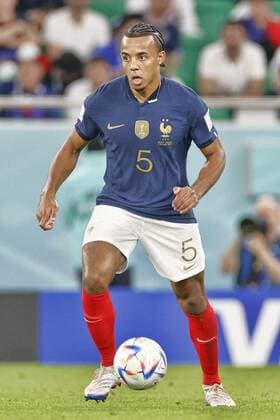 DOHA, 04-12-2022, Al Thumama Stadium, World Cup 2022 in Qatar game between France and Poland 3-1. France player Jules Kounde France - Poland  x19450044x Copyright: