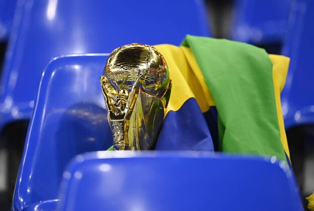 Foto Fabio Ferrari LaPresse - 05 Dicembre 2022 Doha, Qatar - - Calcio - Qatar 2022 - Coppa del Mondo Fifa - Brasile vs Corea del Sud - ottavi di finale - Stadium 974 Nella foto: tifosi del Brasile December 05, 2022 Doha, Qatar - sport - Soccer - Qatar 2022- FIFA World Cup, WM, Weltmeisterschaft, Fussball - Brazil vs South Korea - round of 16 - Stadium 974. In the pic: Brasilian supporters  Copyright: xFabioxFerrari LaPressex