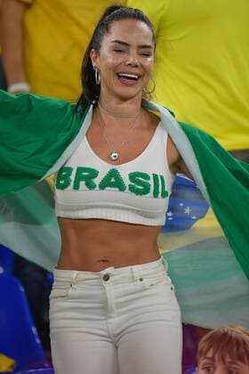 RECORD DATE NOT STATED FIFA World Cup, WM, Weltmeisterschaft, Fussball Qatar 2022 Brazil vs Korea Republic OF Fans o Aficion during the game Brazil vs Korea Republic, corresponding to the round of 16 of the FIFA World Cup Qatar 2022, at 974 Stadium, Ras Abu Aboud, Doha, on December 05, 2022. <br><br> Fans o Aficion durante el partido Brasil vs Republica de Corea, correspondiente a los octavos de final de la Copa Mundial de la FIFA Catar 2022, en el Estadio 974 Stadium, Ras Abu Aboud, Doha, el 05 de Diciembre de 2022 RAS ABU ABOUD DOHA QATAR  Copyright: xAdrianxMaciasx 20221205_4778