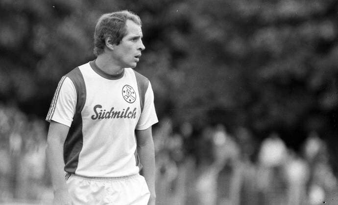 01.10.78 Stuttgarter Kickers - Freiburger FC Deutschland, Stuttgart, 01.10.1978, Fussball, 2. Bundesliga, Stuttgarter Kickers - Freiburger FC (3:3): Bernd Hoffmann (Stuttgarter Kickers). *** 01 10 78 Stuttgarter Kickers Freiburger FC Germany, Stuttgart, 01 10 1978, Football, 2 Bundesliga, Stuttgarter Kickers Freiburger FC 3 3 Bernd Hoffmann Stuttgarter Kickers