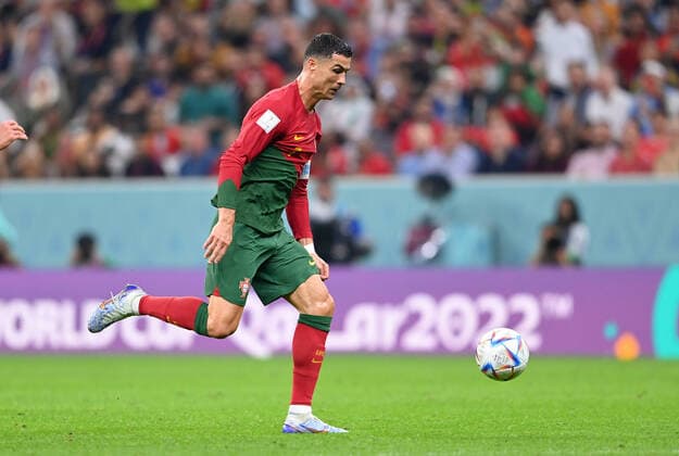 FOOTBALL World Cup 2022 Round of 16 Portugal Switzerland 06 12 2022 Cristiano Ronaldo Portugal