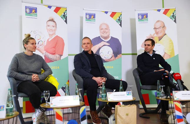 Football, UEFA EURO 2024, Organising Committee visiting the Leipzig venue
