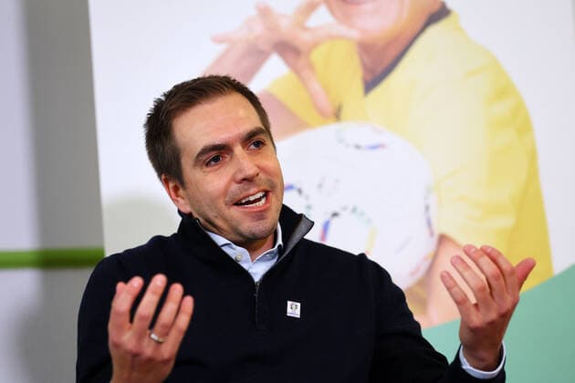 UEFA Euro 2024 Host City Leipzig 08 12 2022 Leipzig, 08 12 2022, Egidius Braun Sports School, European Football Championship 2024, Working Visit of EURO 2024 GmbH and Inclusive European Cup , Euro24 Organizing Committee In the picture Tournament Director Philipp Lahm Ex DFB National Player , Picture Point