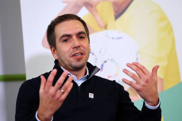 UEFA Euro 2024 Host City Leipzig 08 12 2022 Leipzig, 08 12 2022, Egidius Braun Sports School, European Football Championship 2024, Working Visit of EURO 2024 GmbH and Inclusive European Cup , Euro24 Organizing Committee In the picture Tournament Director Philipp Lahm Ex DFB National Player , Picture Point