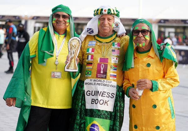 FIFA World Cup 2022, Brazil national team, fans get in the mood for the quarter-finals