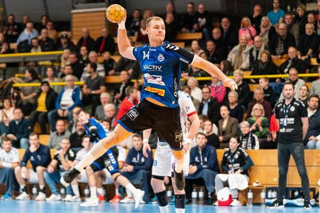 Goal Paul Skorupa VfL Luebeck Schwartau 14 VfL Luebeck Schwartau vs TV Grosswallstadt, Handball, 2 Bundesliga, Matchday 15, Season 2022 2023, 09 12 2022 Press photo Marcel von Fehrn VfL Luebeck Schwartau vs TV Grosswallstadt, Handball, 2 Bundesliga, Matchday 15, Season 2022 2023, 09 12 2022 Luebeck Copyright: xEibnerxPressefoto MarcelxvonxFehrnx EP_EER