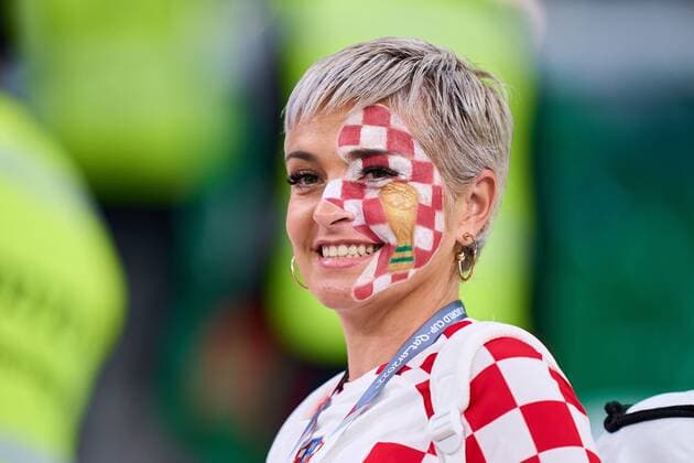 RECORD DATE NOT STATED FIFA World Cup, WM, Weltmeisterschaft, Fussball Qatar 2022 Croatia vs Brazil CF Fans o Aficion during the game Croatia vs Brazil, corresponding to the Quarterfinal of the FIFA World Cup Qatar 2022, at Education City Stadium, Doha, on December 09, 2022. <br><br> Fans o Aficion durante el partido Croacia vs Brasil, correspondiente a los cuartos de final de la Copa Mundial de la FIFA Catar 2022, en el Estadio de la Ciudad de la Educacion, Doha, el 09 de Diciembre de 2022 DOHA DOHA QATAR  Copyright: xCristianxdexMarchenax 20221209_6152