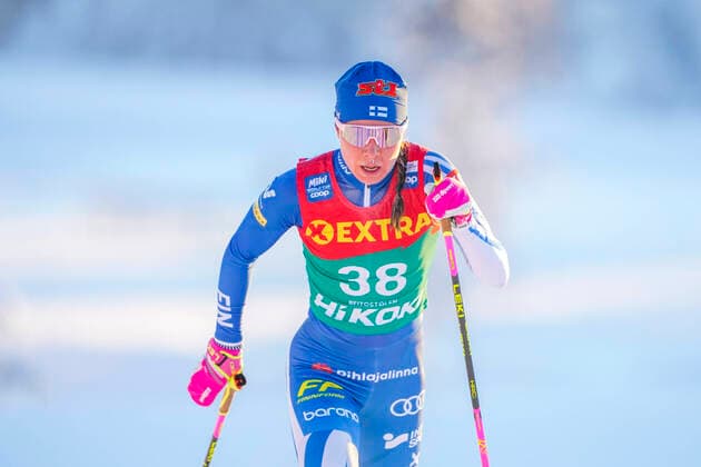 Bilder des Jahres 2022, Sport 12 Dezember Sport Bilder des Tages Verdenscup langrenn pa Beitostolen: 10 km klassisk individuell start Beitostolen 20221210. Kerttu Niskanen fra Finland under kvinnenes 10 km i verdenscupen i langrenn pa Beitostolen lordag. Foto: Terje Pedersen NTB Beitostolen Norge EDITORIAL USE ONLY. RESTRICTED USE FOR BETTING COMPANIES Ref:_SPOU_h8vetb6bQ.jpg *** World Cup cross-country skiing at Beitostolen 10 km classic individual start Beitostolen 20221210 Kerttu Niskanen from Finland during the womens 10 km in the World Cup cross-country skiing at Beitostolen on Thursday Photo Terje Pedersen NTB Beitostolen Norway EDITORIAL USE ONLY RESTRICTED USE FOR BETTING COMPANIES  Copyright: xTerjexPedersenx xNTBx