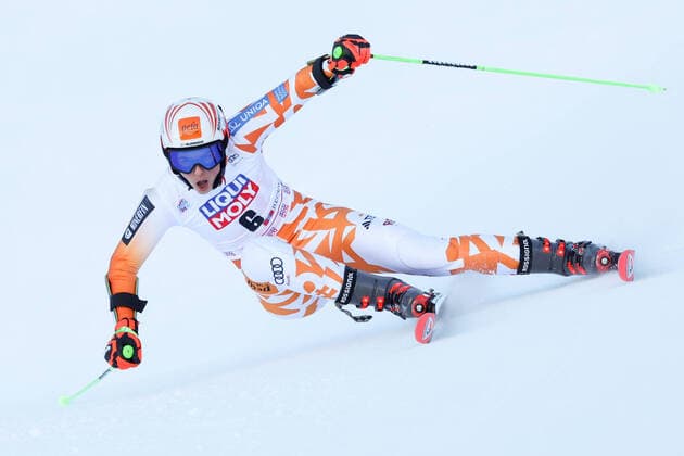 Bilder des Jahres 2022, Sport 12 Dezember Sport Themen der Woche KW49 Sport Bilder des Tages ALPINE SKIING - FIS WC Sestriere SESTRIERE,ITALY,10.DEC.22 - ALPINE SKIING - FIS World Cup, giant slalom, ladies. Image shows Petra Vlhova (SVK).  GEPAxpictures xWolfgangxGrebien