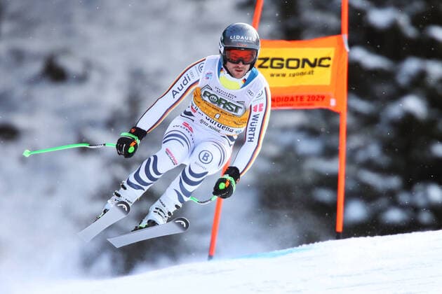 Bilder des Jahres 2022, Sport 12 Dezember Sport Themen der Woche KW50 Sport Bilder des Tages ALPINE SKIING - FIS WC Val Gardena VAL GARDENA,ITALY,13.DEC.22 - ALPINE SKIING - FIS World Cup, downhill. training, men. Image shows Dominik Schwaiger (GER).  GEPAxpictures xMathiasxMandl
