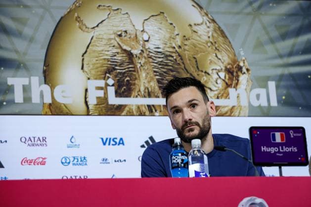 Coletiva Hugo Lloris DOHA, CA - 17.12.2022: COLETIVA HUGO LLORIS - Goalkeeper Hugo Lloris of France during a press conference, PK, Pressekonferenz at the Media Center in Doha, CA. (Photo: Rodolfo Buhrer La Imagem Fotoarena) x2311537x  RodolfoxBuhrer