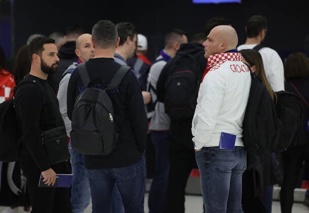 FIFA World Cup 2022, Match for 3rd place, Croatia - Morocco, Croatian fans fly from Zagreb to Doha