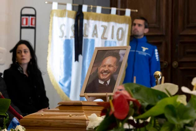 Bilder des Jahres 2022, Sport 12 Dezember Sport Themen der Woche KW50 Sport Bilder des Tages December 18, 2022, ROME, Italia: Funeral home of former Serbian soccer player and coach, Sinisa Mihajlovic, at the Capitoline Hill (Campidoglio) in Rome, Italy, 18 December 2022..ANSA MASSIMO PERCOSSI ROME Italia - ZUMAa110 20221218_zaf_a110_002 Copyright: xMassimoxPercossix