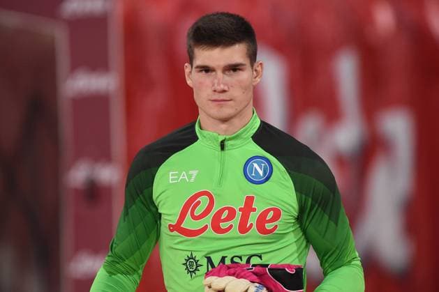 SSC Napoli v Villarreal CF - Frendly Hubert Idasiak of SSC Napoli during the Frendly match between SSC Napoli and Villarreal CF at Stadio Diego Armando Maradona Naples Italy on 17 December 2022. Naples Naples Italy  Copyright: xFrancoxRomanox originalFilename:romano-sscnapol221217_np5p2.jpg